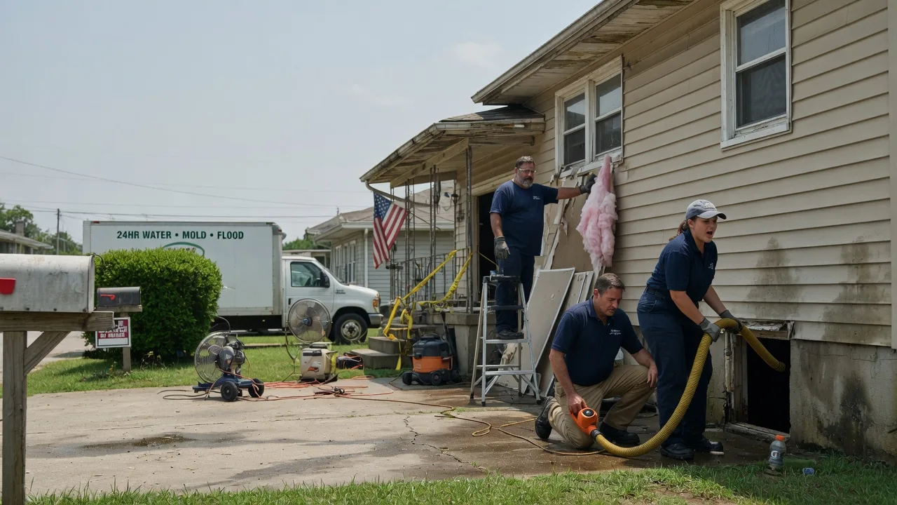 Water Damage Repair in Rothschild, WI near me